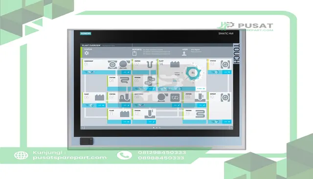 Siemens 6AV72600AB100AX6 SIMATIC IPC677D. 15" Touch