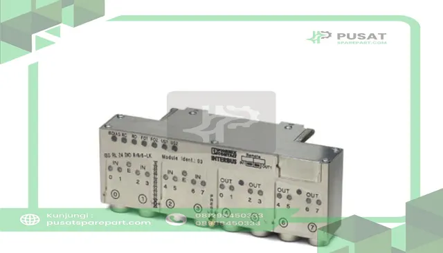 Phoenix Contact 2731571 Power Distribution Module FLS 16 x I/O, 600 mA 24 V dc, 161 x 60 x 44.5 mm