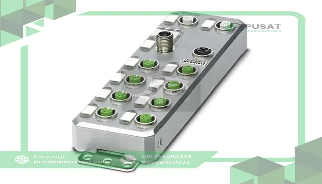 Phoenix Contact 2701491 PLC Expansion Module, Ethernet/IP Digital 4 In 8 Out M12, 24V, Axioline E Series