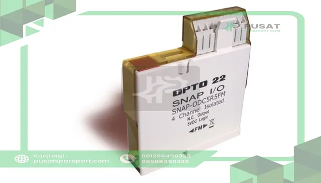 Opto 22 SNAP-ODC5R5FM Module, SNAP 4-Ch Dry Contact Digital Output Module, Normally Closed, FM Approve