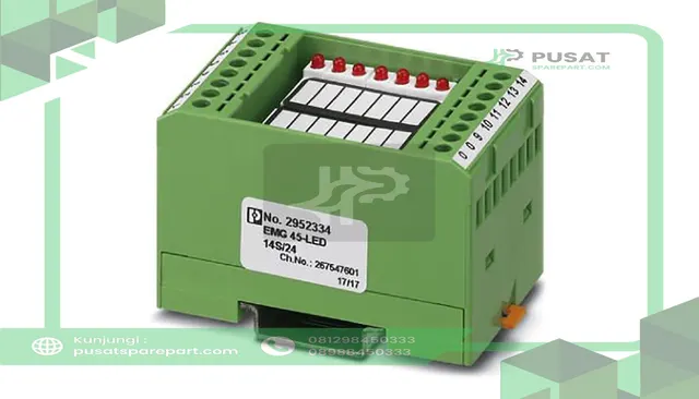 Phoenix Contact 2952334 Automation And Control Accessory;Indicator Mod W/14 Red Leds