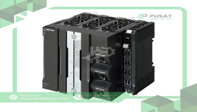 Omron Automation NX502-1600 CPU, N X 5. SQL Connect, 80 MB to 260 MB Memory, Ethercat, 128 A X es, OPC-UA - gambar 2