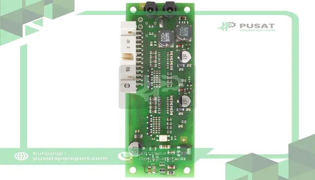 Bihl+Wiedemann BW1899 AS-i PCB Module, 104 mm x 41 mm, 8I/8O, wiring pins, angled