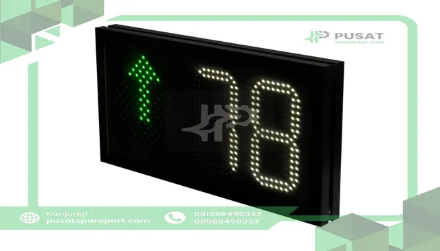 Carlo Gavazzi, Inc. SBPDIS2AL Carpark Display, Digital, 2 Digits, H 215 x W 428, Black, IP54, SBPD Series