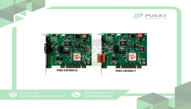 ICP PISO-CM100U-T Intelligent CAN Universal PCI Communication Board w/Screw Terminal Connector