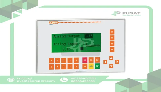 LOVATO Electric LRXP01 Operating Panel for LRD-RS232/485 24VDC, IP66, LRX Series