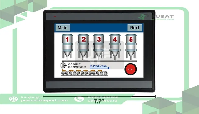 Maple Systems HMC7070A-M GRAPHIC PLC+HMI,7.0"LCD,5 EXP SLOTS,ENET