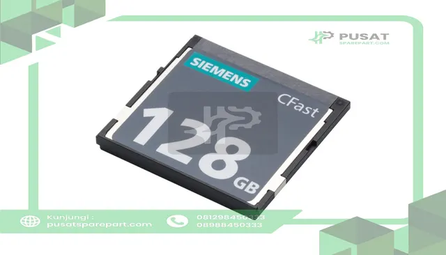 Siemens 6ES76482BF100XM1 SIMATIC CFAST memory card. 128 GB ; 6ES76482BF100XM1