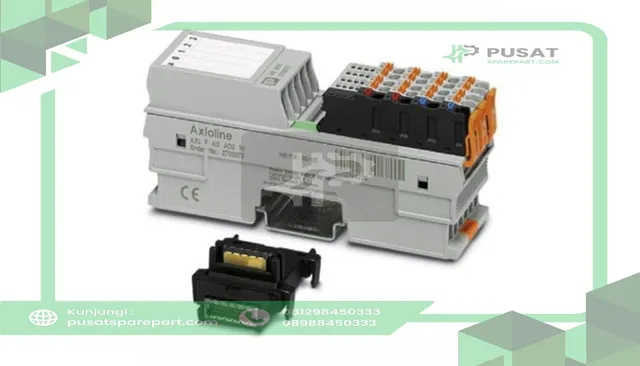 Phoenix Contact 2702072 PLC Expansion Module, 16 Digital I/O, 24 VDC, Axioline F Series