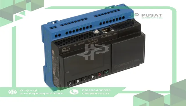 Crouzet 88981133 em4 nanoPLC w/Ethernet, 16 inputs, 10 outputs. Expandable to 26 / 20 I/O - gambar 2