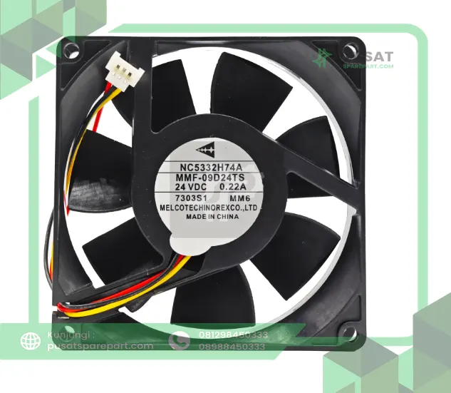 Fan Melco MMF-09C24TS-MM6 24VDC 0.22A