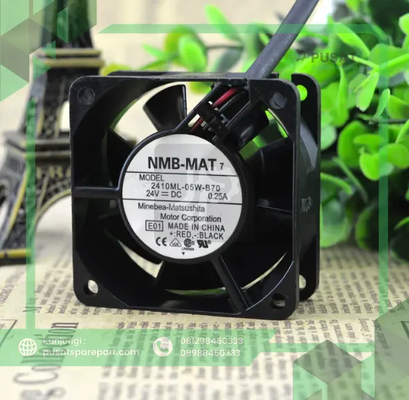 Fan NMB 2410ML-05W-B70 24VDC 0.25A
