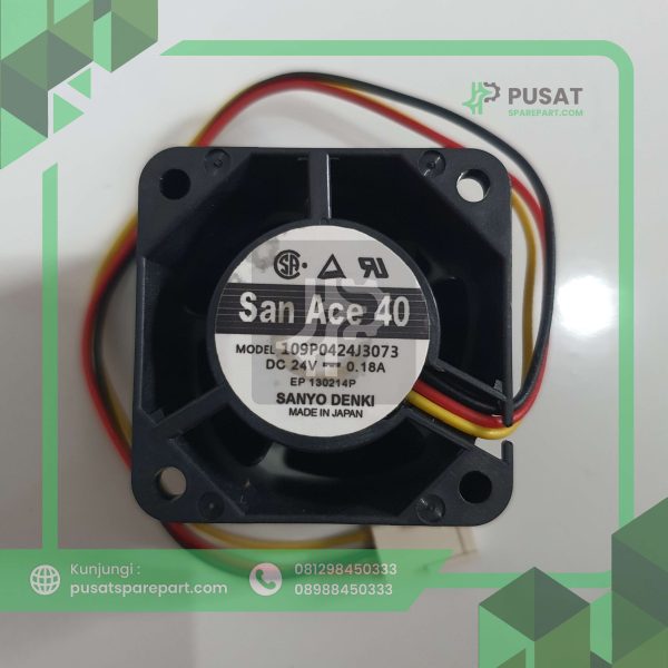 SANYO DENKI San Ace 109P0424J3073 DC 24V 0.18A 40x40x28mm