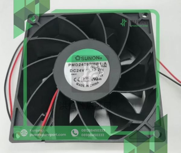SUNON 24V 12.2W PMD2409PMB1-A Inverter Fan 2 Kabel
