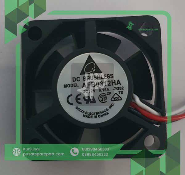 DELTA AFB0312HA 3010 DC12V 0.15A 3CM 30*10MM cooling fan 3 KABEL