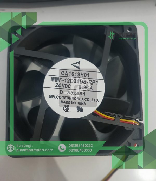 Melco Technorex MMF-12D24DS-RP1 24V 0.36A 12038 A740 inverter fan CA1619H01