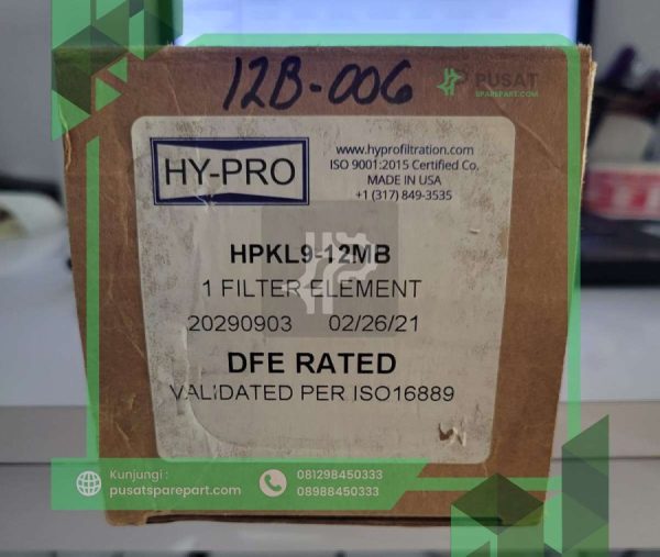 FILTER HY-PRO HPKL9-12MB BARU ORIGINAL