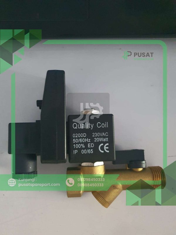 OPT-B 1/2" Solenoid Valve Timer Auto Drain 16bar 230 Vac
