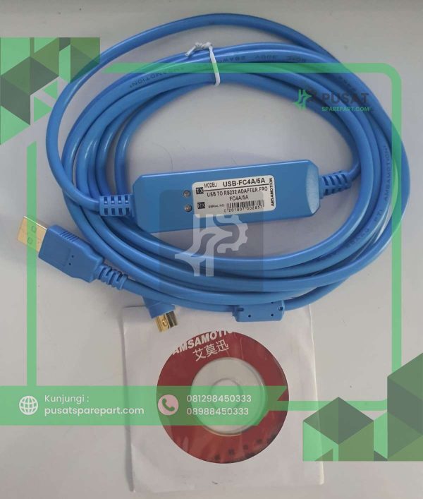 USB-FC4A/5A PLC Kabel Pemrograman