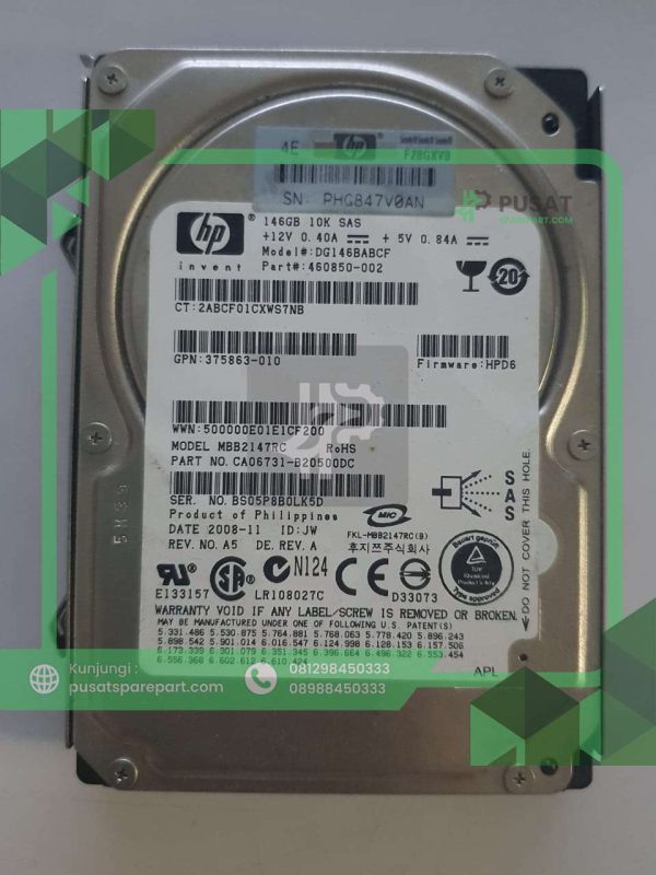 MBB2147RC Hardisk HP