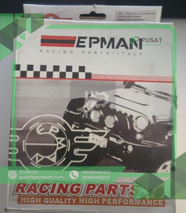 EP-PYJZA80 EPMAN Lightweight Crank Pulley 93-97 Toyota Supra JZA80 2JZGTE