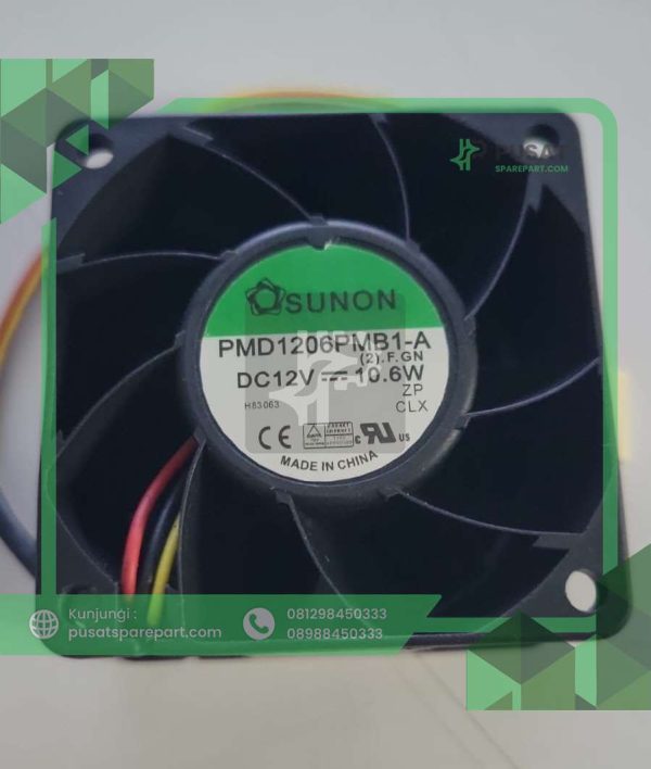 PMD1206PMB1-A (2).F.GN SUNON DC12V 10.6W 3Wire 3pin
