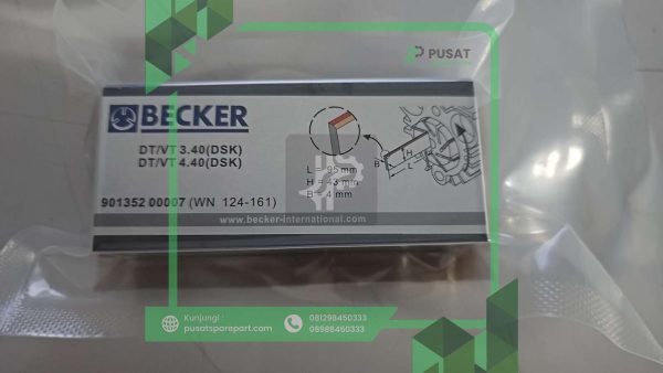 Carbon Vanes Blades Original Becker DT/VT 3.40/4.40 90135200007