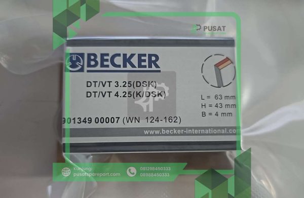 Carbon Vanes Blades Original Becker DT/T/VT 3.25/4.25 90134900007