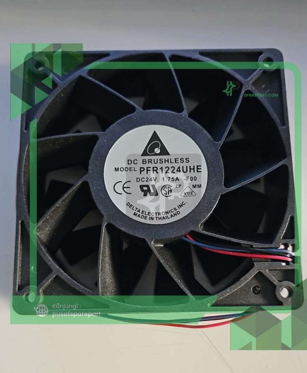 Delta PFR1224UHE CE75 12CM DC 24V 1.75A Kipas